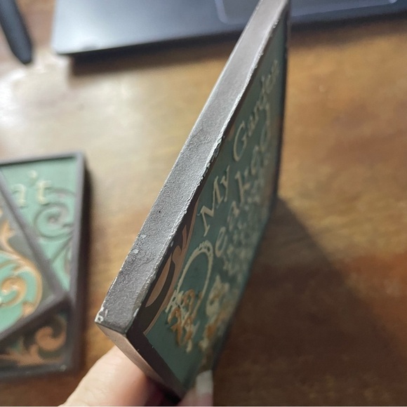 Garden Mini Plaque Collection Set of Three Funny Sayings Wall Hanging Decor - Picture 3 of 6